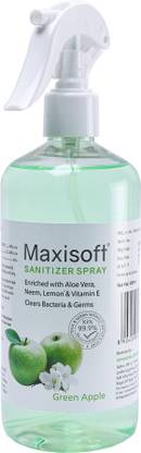 Maxisoft  (Spray) Green Apple Sanitizer Spray Bottle