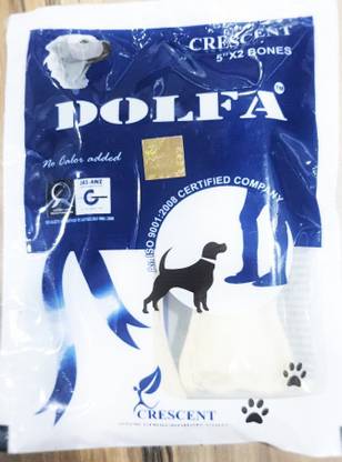 dolfa Dog Bone- 5" Chicken Dog & Cat Chew