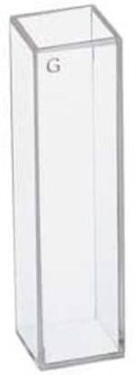Apex Labs Lark Quartz Cuvette 1 ML, Standard Cell with Frosted wall & Lid Spectrophotometer