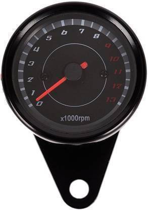 AUTOGARH Motorcycle Speedometer Meter 13K RPM Shift Tachometer Gauge Analog Speedometer