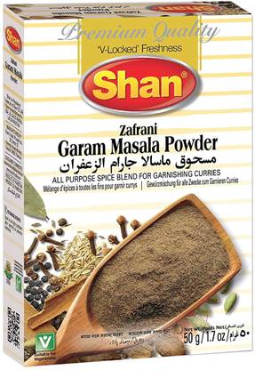 SHAN Zafrani Garam Masala Powder 5 X 50g