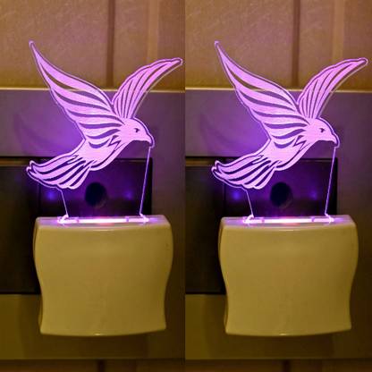 1st Time Unbreakable Acrylic Night Lamp Plug & Play -K105 Night Lamp