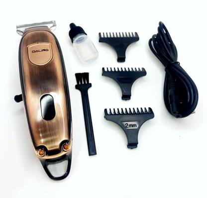 DALING DIGITAL HAIR TRIMMER ZERO TRIMMING FOR BEARD PROFESSIONAL USE Trimmer 45 min  Runtime 3 Length Settings