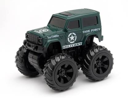 Junior's garage 4*4 Friction Powered Monster Jeep.A premium quality 4 wheel friction for kids