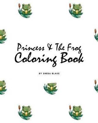 Princess and the Frog Coloring Book for Children (8x10 Coloring Book / Activity Book)