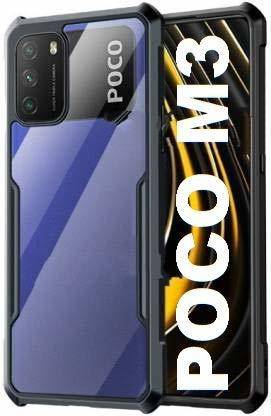 HUMA WORLD Back Cover for Poco M3
