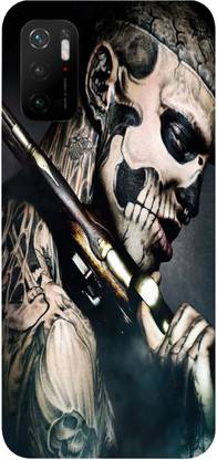 Everything. Back Cover for POCO M3 PRO ( Skeleton Ghost Of Bones Print