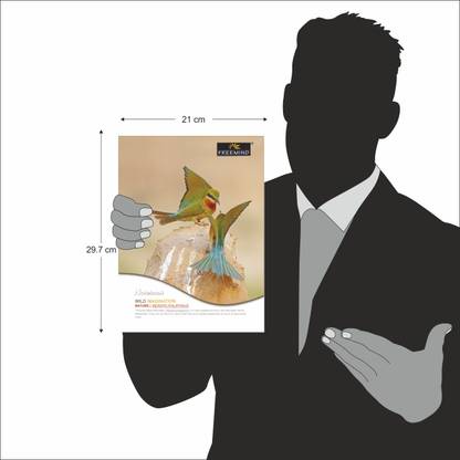 FREEMIND Long Book Regular Notebook Single Line 160 Pages