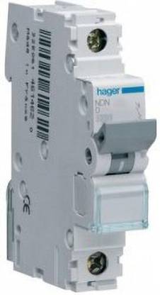 Hager NCN110N MCB 1 Pole 6kA C-10A 1M MCB