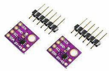 limitless products Pack oF 2 Lm75A Temperature Sensor Development Board Module I2C Interface Hi-Q Electronic Components Electronic Hobby Kit