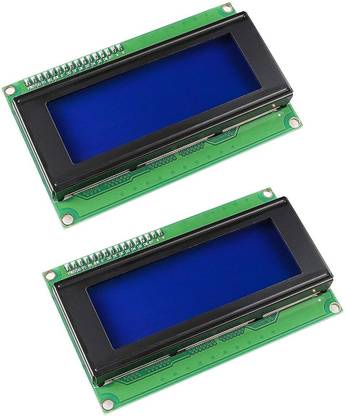 INVENTO 2Pcs 20X04 LCD 2004 Module Blue/White Character Yellow/Black Character Backlight for R3 Mega2560 Raspberry Pi LCD Display 5V Automotive Electronic Hobby Kit
