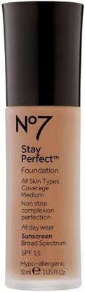 No7 Stay Perfect Foundation SPF 15 Foundation