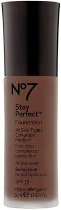 No7 Stay Perfect Foundation SPF 15 Foundation