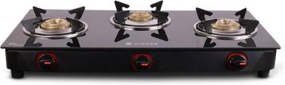 Singer Maxiflare 3 GS Glass Manual Gas Stove