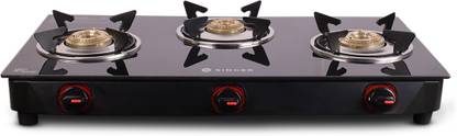 Singer Maxiflare 3 GS Glass Manual Gas Stove