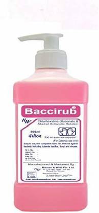 Baccirub BACCIRUB500ML Hand Rub Bottle + Dispenser