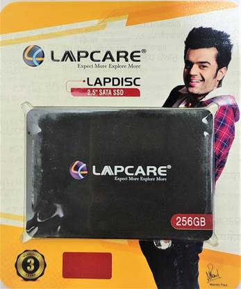LAPCARE LPSSD256GB 256 GB Laptop Black SATA Internal Solid State Drive (SSD) (LAPDISC 2.5" SATA SSD)