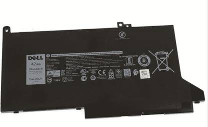 DELL Latitude 7480 / 7380 3-Cell 42Wh Laptop Battery - DJ1J0 3 Cell Laptop Battery