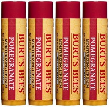 Burt's Bees Lip Balm Set Pomegranate