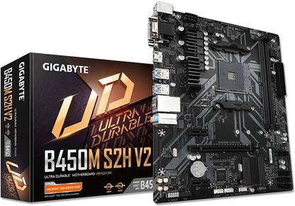 GIGABYTE B450M S2H V2 AM2+Socket ATX Intel H170 Chipset DDR4 Motherboard for Desktop