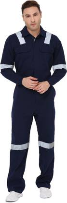 Associated Uniforms BOILER SUIT NAVY BLUE FULL SLEEVE XXL OF 240 GSM Paint Coverall