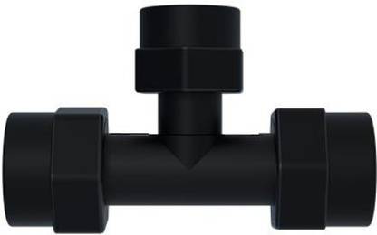 Kitec Composite Multi layer Reducing Tee, Pipe Fitting for hot water with Lifetime Guarantee, Size- 3/4" x 3/4" x 1/2" inch 3-Way Tee Pipe Joint