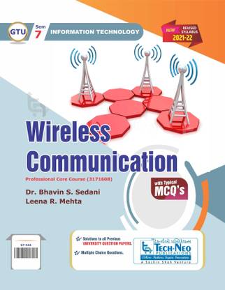 Wireless Communication For GTU Sem 7 IT ( Syllabus Code 3171608 )