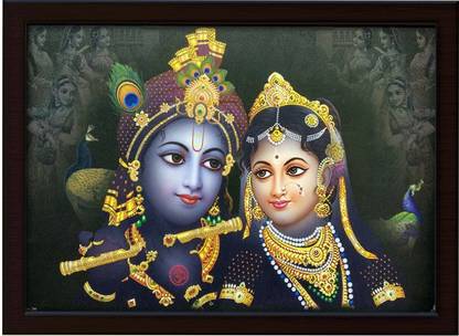 Darsh Craft Radha Govind Religious Frame