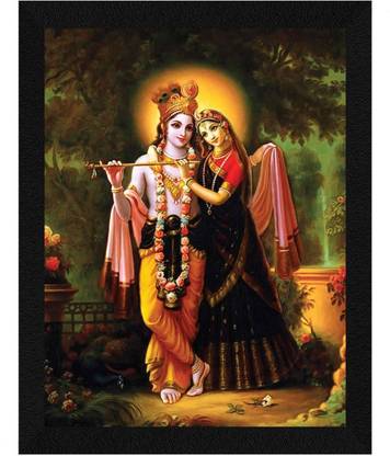 Darsh Craft Radha Krishna Religious Frame