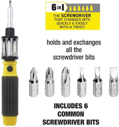A-ONE RETAIL BIT360 Ratchet Screwdriver Set