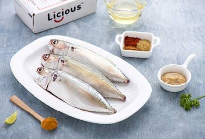 Licious Premium Grade Mackerel (Cleaned) Curry Cut