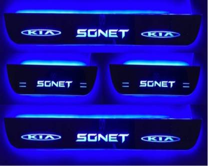 Goodzup led scuff plate of kia sonet Door Sill Plate