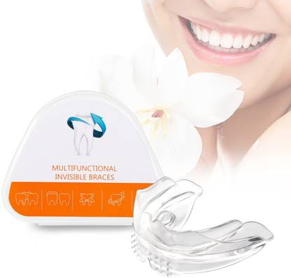 REHTRAD Dental Braces, Dental Orthodontic Braces, Dental Retainer, Mouth Guard for Teeth Grinding, Stops Bruxism, Night Guard with Storage Case (Medium) Teeth Whitening Kit