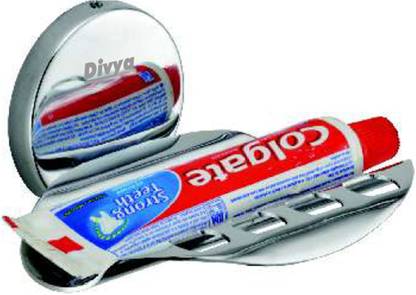 DIVYA Brass, Nickel Toothbrush Holder