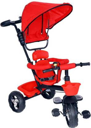 Baby Smile Small Kids Cycle Toys / Baby Tricycle / Kids Trike 4005-Red Tricycle