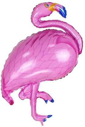 Bash N Splash Printed Large Tropical Flamingo Theme Birthday Party Foil Balloon (pack of 1) Balloon