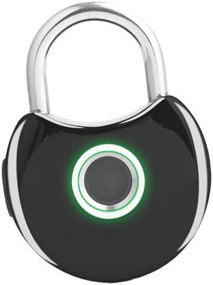 हिफोकस Finger Print Smart Pad Lock with Finger Print Security|Bluetooth|Rechareable|Hi-Smart App दरवाजे के ताले