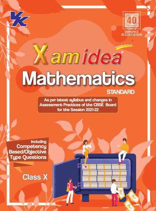 Xamidea Mathematics for Class 10 - CBSE - Examination 2021-22