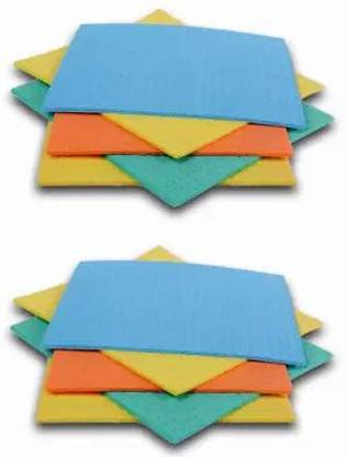 Zaara Cellulose Sponge Mop Pack of 10 Wet and Dry Sponge Cleaning Cloth