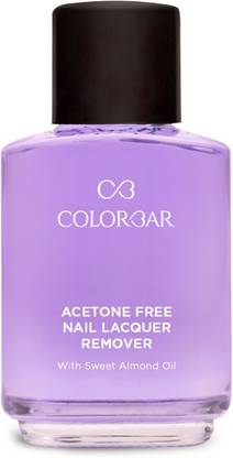 COLORBAR Nail polish remover with sweet almond pack of 1 (30ml)