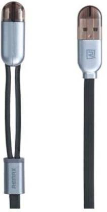 Remaxa Micro USB Cable 1 m Gemini 2 in 1: Lightning & Micro-USB Magnetic Data Cable RC-025t
