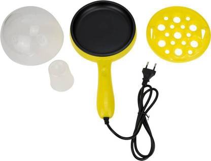 Auf 2 in 1 Electric Non-stick Frying Pan with Steam Boiler Egg Cooker