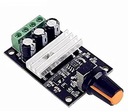 ERHIndia PWM 3A Motor Speed Controller Regulator Adjustable Variable Speed Control Switch Fan DC Motor Governor Tools DC 6v-28v 6v 12v 24v 3a Motor Control Electronic Hobby Kit