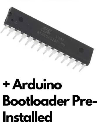 vinytics IC ATmega 328P(Combo of 02pcs) +Pre-Loaded Bootloader for Arduino IDE Compatible with all Arduino Boards MB102 Breadboards Electronic Projects Hobby Kit Electronic Components Electronic Hobby Kit