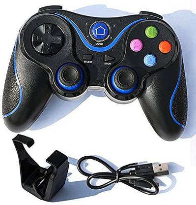 COMPUTER PLAZA Gen V8 X3 Bluetooth Wireless Gaming Controller Gamepad Joystick PC Computer Game Controller for PC Windows 7/8/10/Switch/TV Box/Laptop/Smart Phones - Black  Joystick