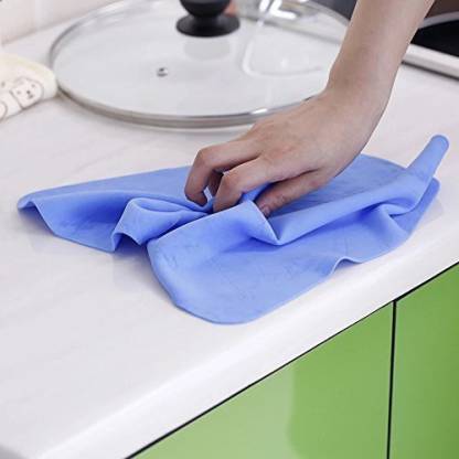 Gupta Magic Towel Reusable Water Absorbent All Purpose for Kitchen Bath Make Up Sports set of 5 Kitchen Cleaner