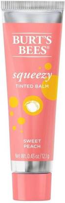 Burt's Bees Squeezy Tinted Lip Balm Sweet Peach