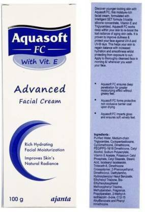 Aquasoft FC Advanced Facial Cream - best moisturizer for face