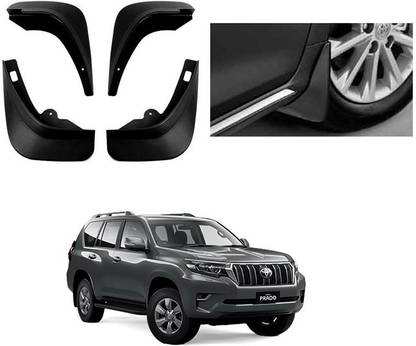 CARSONIFY Front Mud Guard, Rear Mud Guard For Toyota Prado NA