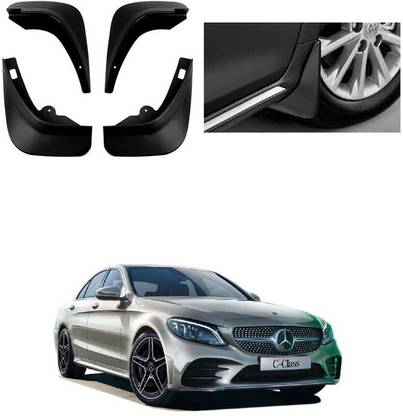 CARSONIFY Front Mud Guard, Rear Mud Guard For Mercedes Benz C-Class NA